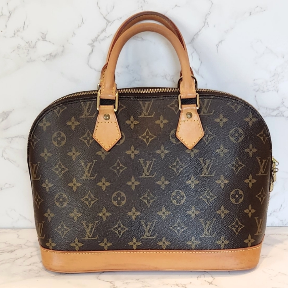 LOUIS VUITTON Vintage Monogram Alma Bag